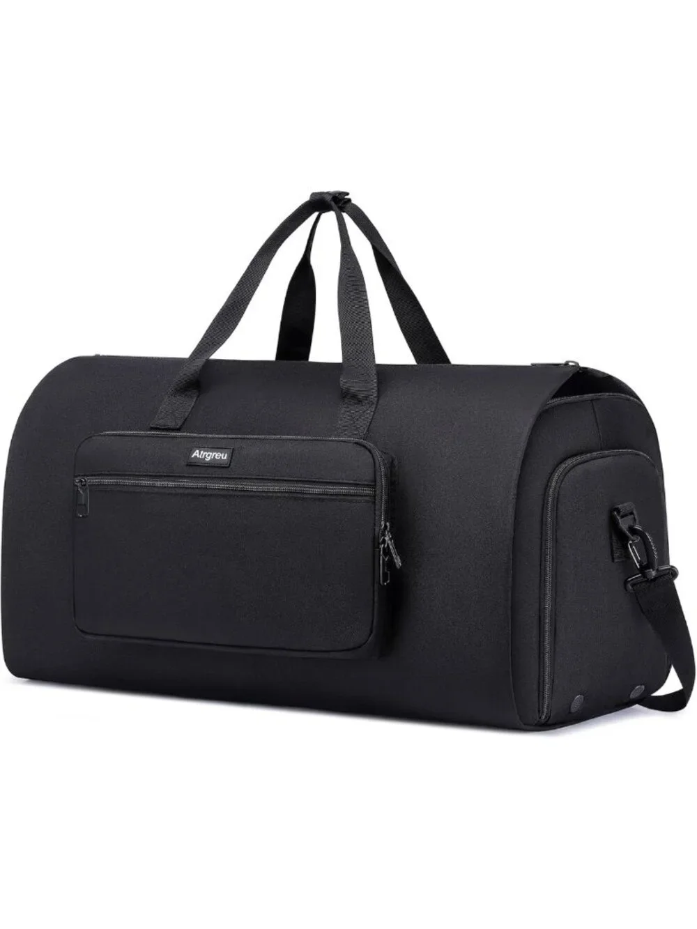 Convertible Duffle Bag & Garment Bag for Travel, Carry-On with Shoe Compartment